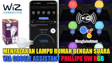 CARA MENYALAKAN LAMPU DENGAN GOOGLE ASSISTANT
