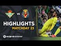 Resumen de Real Betis vs Villarreal CF (0-2)