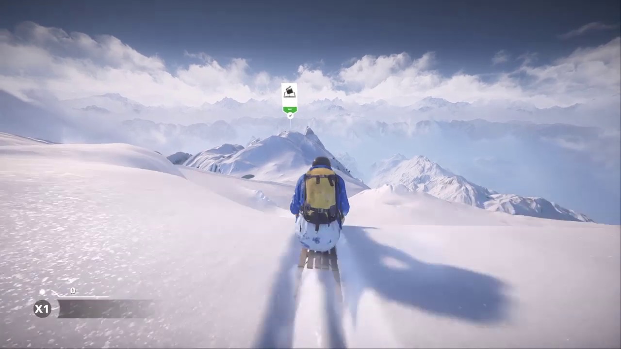 STEEP - the sled in action