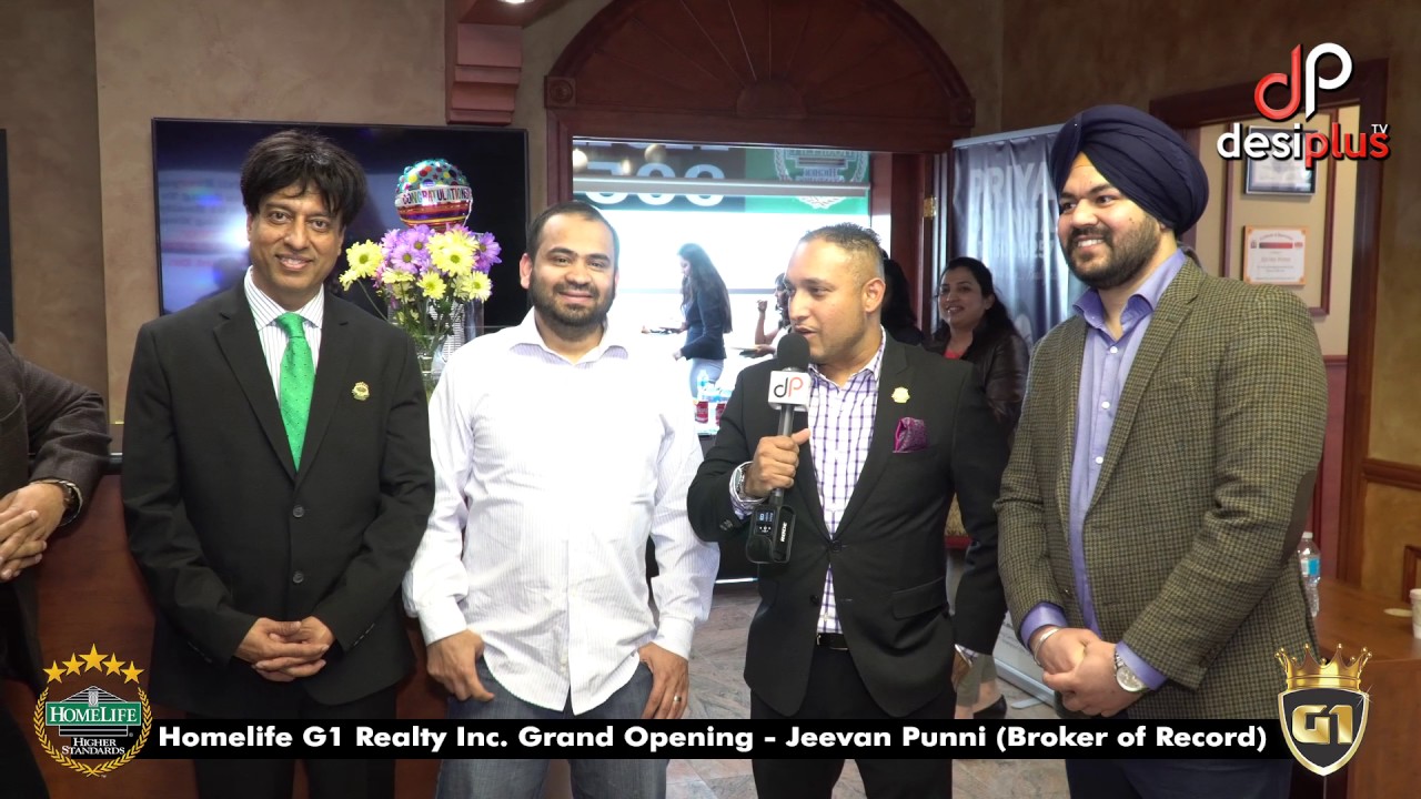 Homelife G1 Realty,Brokerage Grand Opening - Jeevan Punni (Broker of Record)