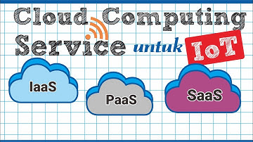Internet of Things (IoT) - Cloud Computing Services untuk IoT