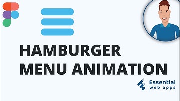 Figma Hamburger Menu Animation - How To Create Hamburger or Side Menu in Figma | Popular Video