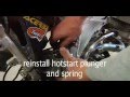 How to remove and reinstall a CRF carb (and most modern 4 stroke MX carbs)