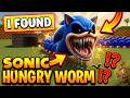 The HUNGRY WORM SONIC Is EATING Garry's Mod! (GLITCHED) 🦔⚠️
