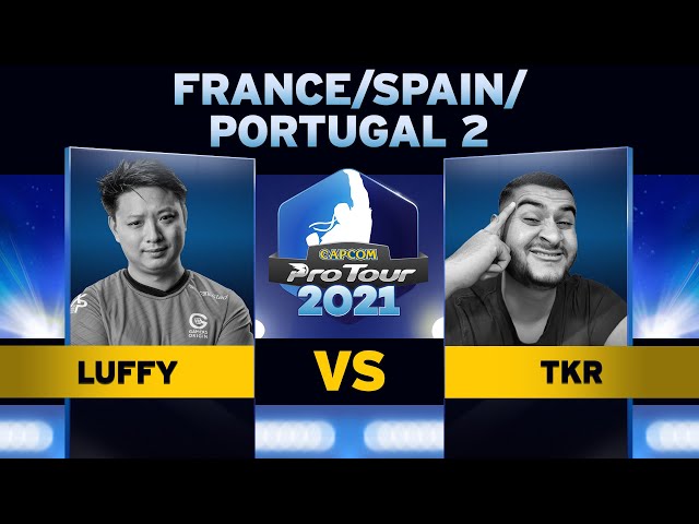 Luffy (R. Mika) vs. TKR (Chun-Li) - Top 8 - Capcom Pro Tour 2021 France/Spain/Portugal 2