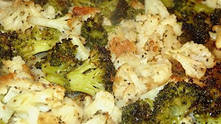 Basic Cooking Recipe for Roasting Cauliflower & Broccoli - Diabetic Friendly Dish
