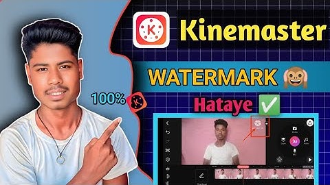 How To Remove Kinemaster Watermark FREE ? Kinemaster Watermark Kaise Hataye ? VN editor 