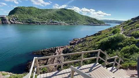 Signal Hill Trail Walk in 4K - Newfoundland 🇨🇦