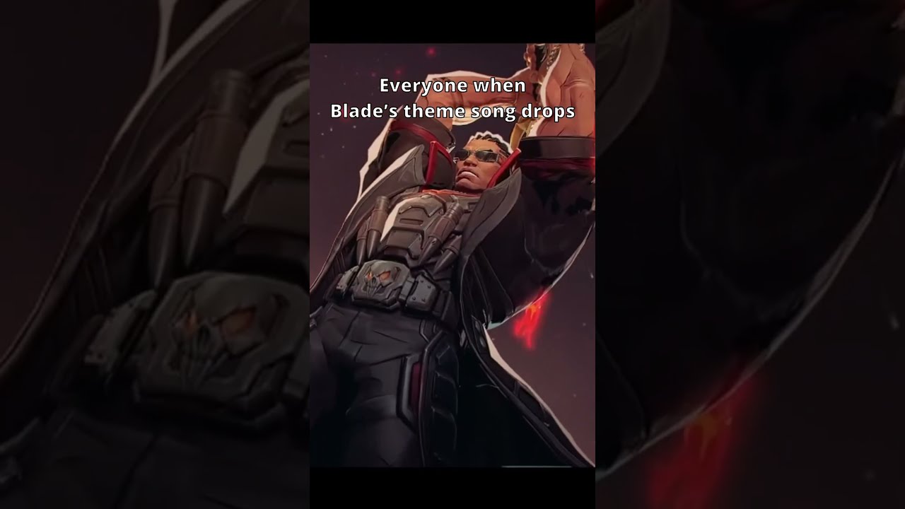 Everyone When Blade S Theme Song Hits In Marvel Rivals 