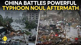Typhoon Noul Batters China | 200,000 Evacuated, Massive Power Outages Hit Guangdong