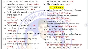 class 10th History chapter 4 m.v.v i objective |10th भारत में राष्ट्रवाद objective notes Disha Onlin