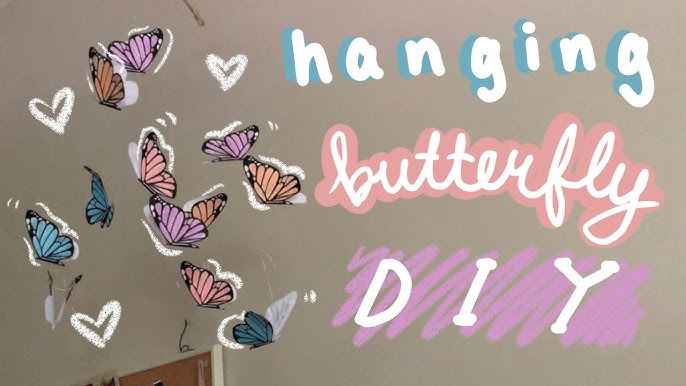 Create a Paper Butterfly Wall using the Cricut Maker - Sew Woodsy