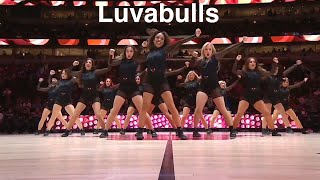 Luvabulls (Chicago Bulls Dancers) - NBA Dancers - 2/6/2022 dance performance - Bulls vs 76ers