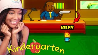 After 100 Days of asking... IM FINALLY PLAYING KINDERGARTEN!!