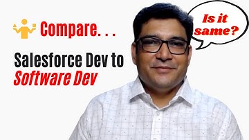 Is salesforce developer a kind of software developer?
