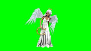 3D Green Screen Character Angel Free 3D Explainer Kit