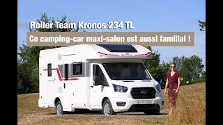 Roller Team Kronos 234 TL : un profilé sans chambre, mais familial ! by VIDEOCAMPINGCAR 5,025 views 3 years ago 1 minute, 28 seconds