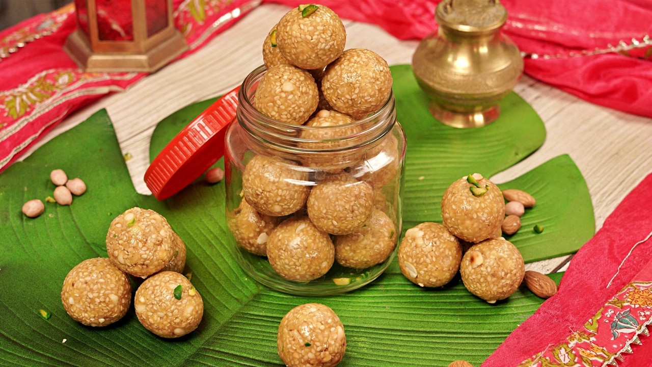 Makar Sankranti Without Til Gud? Impossible | Homemade Sesame Jaggery Ladoo | No-Fail Recipe