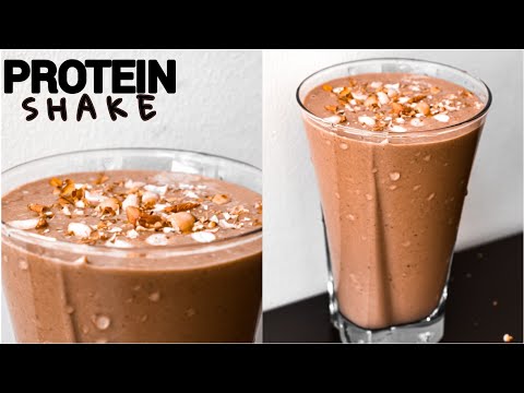 Protein Shake Without Protein Powder | Healthy Smoothie For Weight Gain & Body Building #shorts