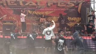 Second of death - live Tegal metalfest @pur in Tegal