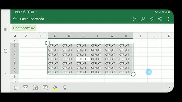 Excel - Selecionar células com valores, dados, informação, etc...