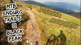 :         | DOWNHILL ON MTB ENDURO TRAILS FROM BLACK PEAK