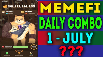 memefi daily combo 1 july | today memefi 2,000,000 coin