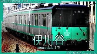 #177「Warning!」で神戸市営地下鉄北神線-西神･山手線[S]/海岸線[K]の駅名を歌います。