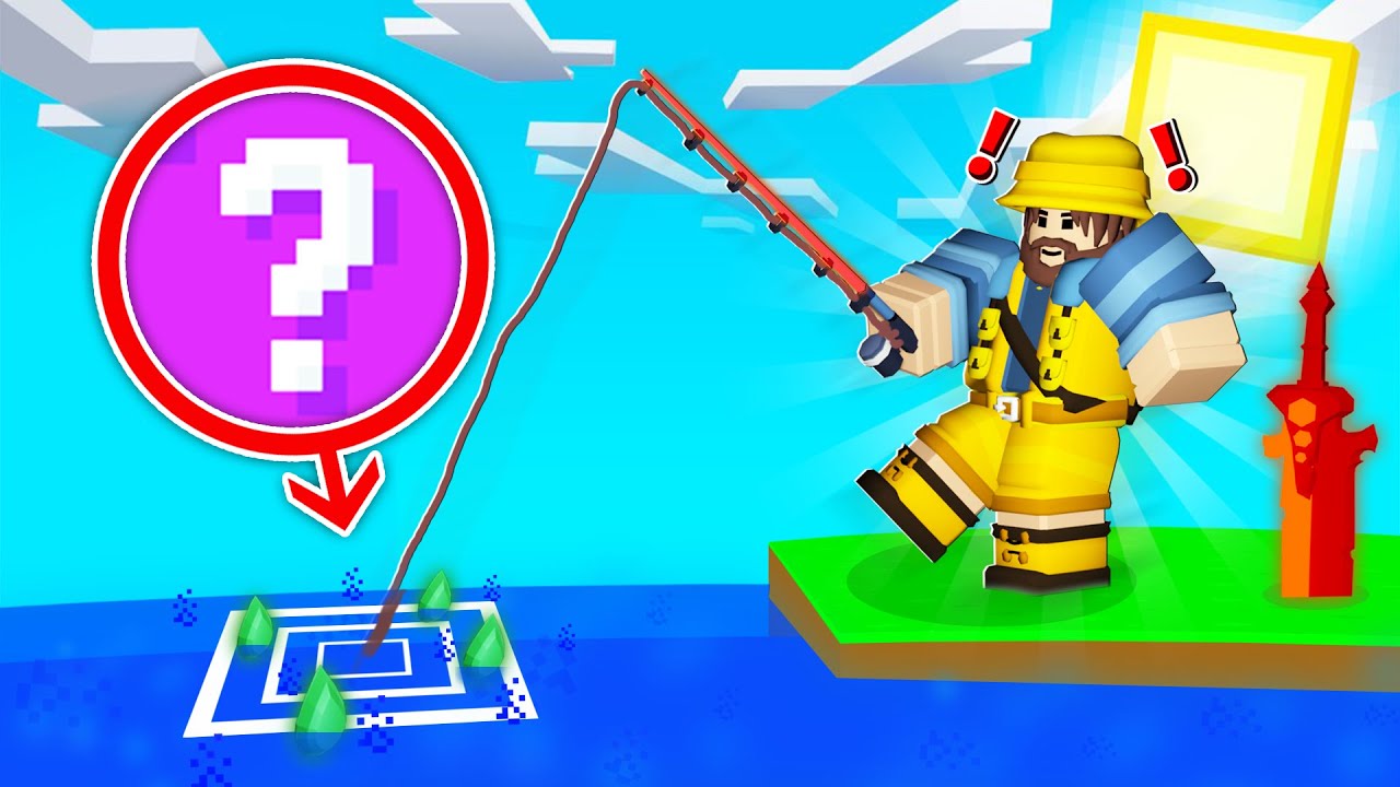FAST* Emeralds with Fisherman Kit! In ROBLOX Bedwars... - YouTube