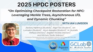 GCL 2025 HPDC Posters   Ian Lumsden