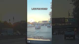 Speeding to Work I-495 #speed #speeding #driver #shorts #newyork #nyc #car