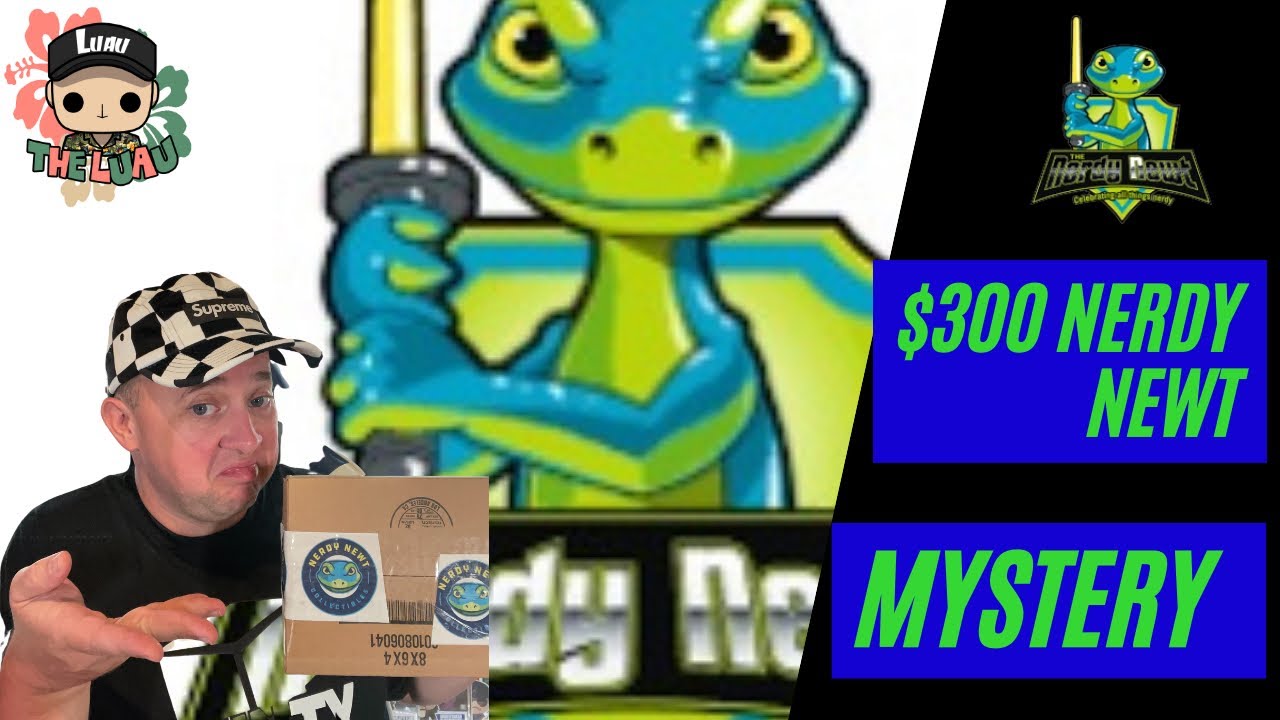 $300 Funko Grail Mystery Box From The Nerdy Newt!!
