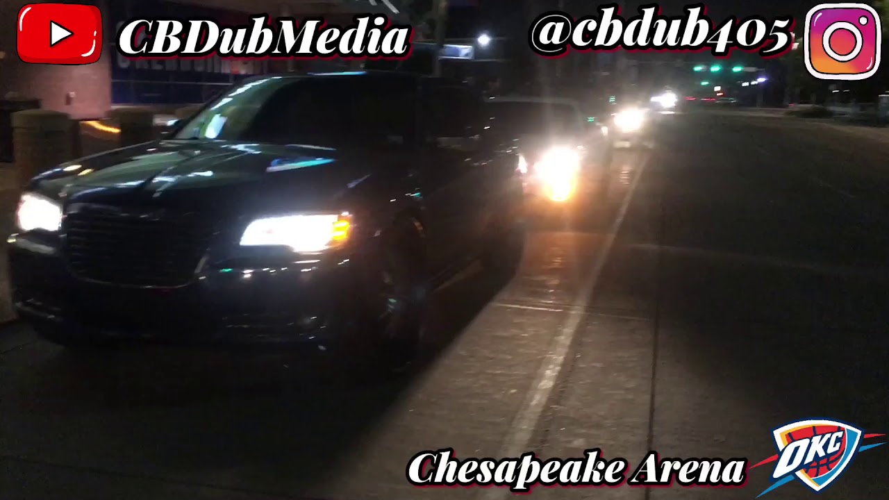 Sat Night Lights In Okc Clean Cars Invade The Chesapeake Arena