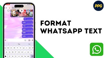 How to do text formatting on WhatsApp ?