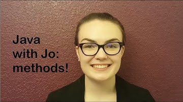 Intro to Java Methods - Science Ambassador Scholarship