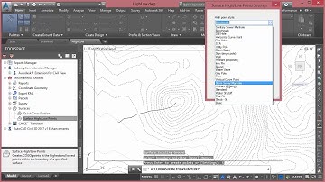 How to quickly compute Surface High and Low Points in Civil 3D