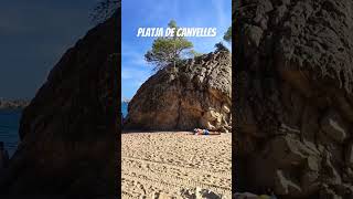 Platja de Canyelles, Lloret de Mar #costabrava #beach #summer #summervibes