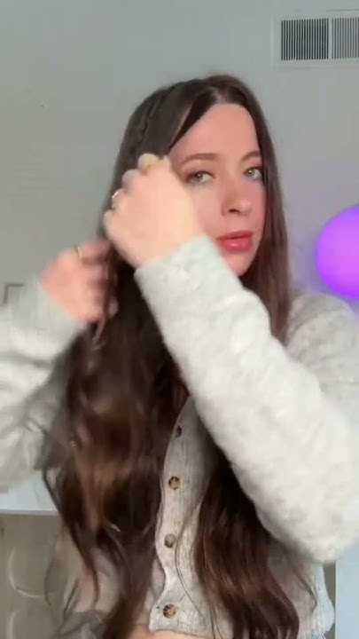  Baby Braid Hair Tutorial | Trying New Hairstyles #hairstyle # ...