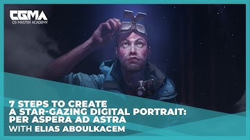 7 Steps to Create a Star-Gazing Digital Portrait: Per Aspera Ad Astra | Elias Aboulkacem