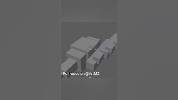 3D Spacecraft made only of cubes. Autodesk Maya modeling tutorial #3dmaya #3ddesign  #spaceship