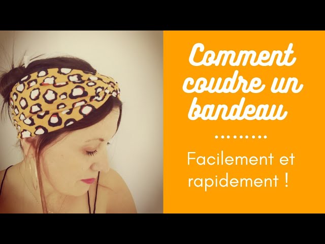 Tuto cache oreille bandeau pour l'hiver - DIY Head band for winter 