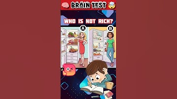 Mr. Brain Hunter | 💰 Who is NOT Rich? 🕵️ Can You Solve It? #brain #brainchallenge