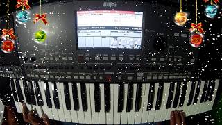 Новогодние игрушки на синтезаторе korg pa600 класс