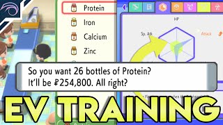 EVERY METHOD HOW TO EV TRAIN in Pokemon Brilliant Diamond Shining Pearl EV Training Guide