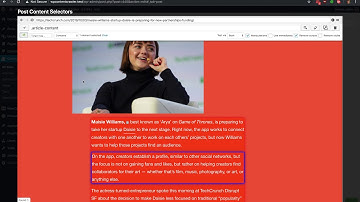 Crawling Your First Site - WP Content Crawler