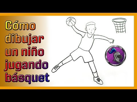 Vídeo: Com Dibuixar Un Jugador De Bàsquet
