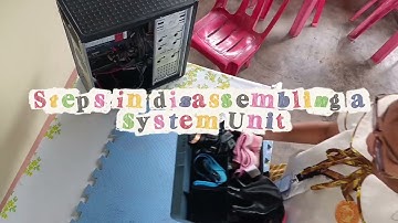 CSS-9 Assembling and Disassembling st.thomas aquinas 25-26