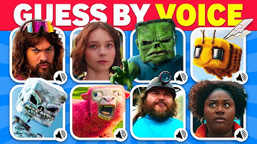 Guess Minecraft Movie Characters by Their Voice | Minecraft Movie Quiz ~ Steve, Garbage Man