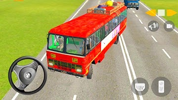 Indian Sleeper Bus Simulator Bus Games - Indian Bus Game - 3D Bus Games 2025 - Android Gameplay