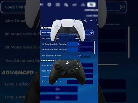 The New BEST Chapter 5 Controller Settings for Aim/Piece Control! #Gloomzy